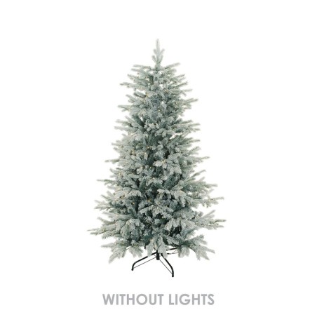 Sapin de Noël artificiel Palla Bianca enneigé, 210 cm - blanc 