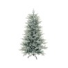 Sapin de Noël artificiel Palla Bianca enneigé lumineux 330 LED, 180 cm - blanc 