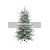 Sapin de Noël artificiel Palla Bianca enneigé lumineux 560 LED, 240 cm - blanc 