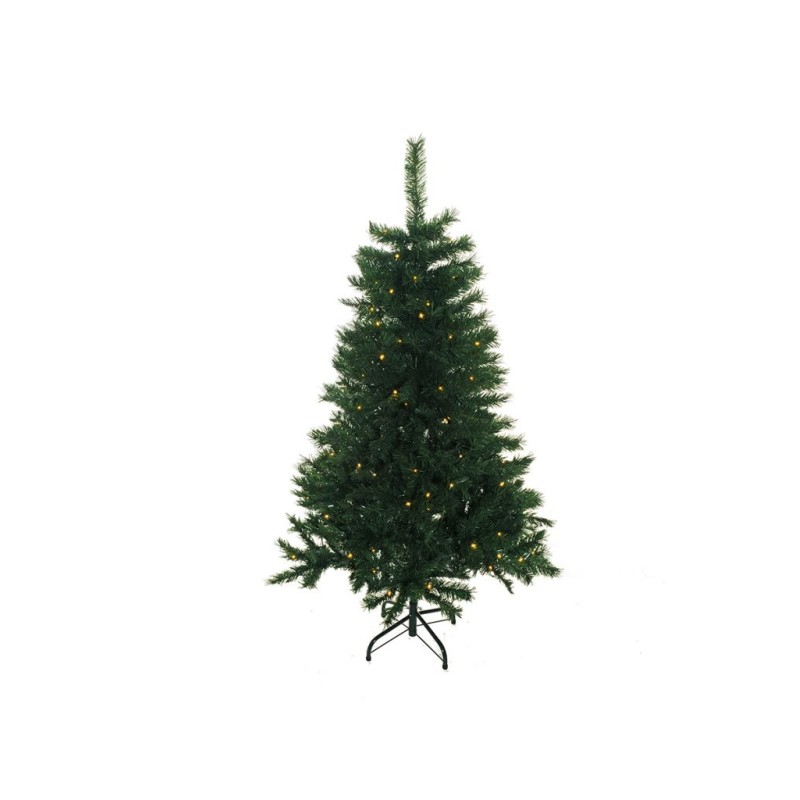 Sapin de Noël artificiel Catinaccio lumineux, 150 cm - vert 