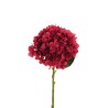 Lot de 12 - Hortensia artificiel Juliette, 50 cm - rouge 