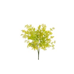 Lot de 15 - Buisson artificiel mini raisin X5, 38 cm - jaune 