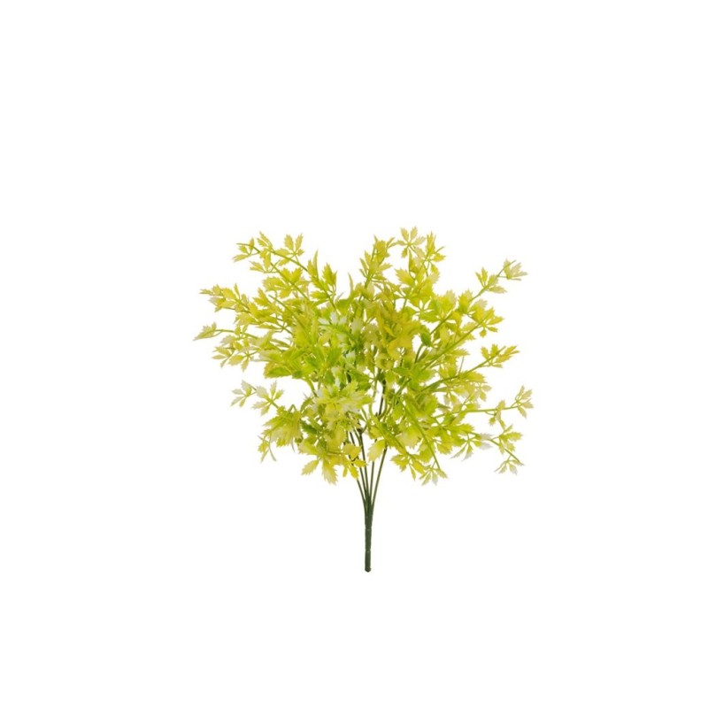 Lot de 15 - Buisson artificiel mini raisin X5, 38 cm - jaune 