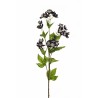 Lot de 12 - Tige artificielle d'astrantia X4, 76 cm - violet 