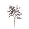 Lot de 12 - Tige artificielle de grevillea X4, 110 cm - violet 