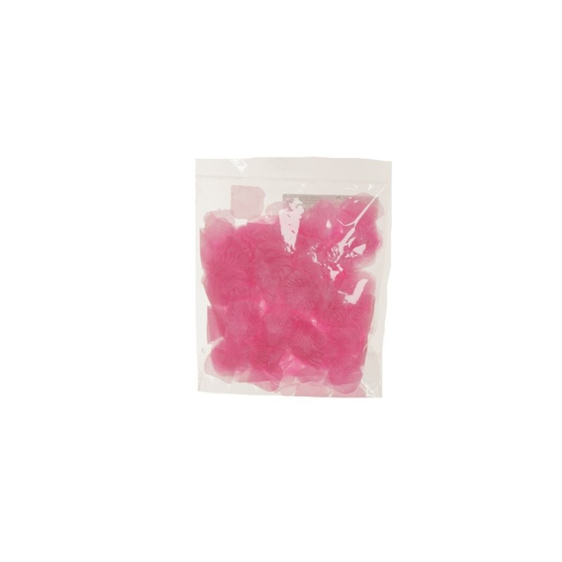 Lot de 48 - Pétales artificiels de roses (sachet de 300 pièces) - rose 