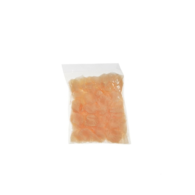 Lot de 48 - Pétales artificiels de roses (sachet de 300 pièces) - saumon 