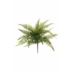 Lot de 24 - Buisson artificiel de fougère des montagnes, 41 cm - vert 