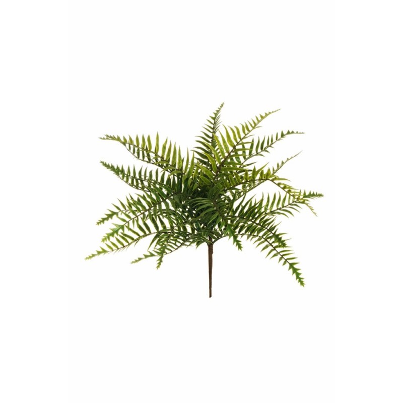 Lot de 24 - Buisson artificiel de fougère des montagnes, 41 cm - vert 