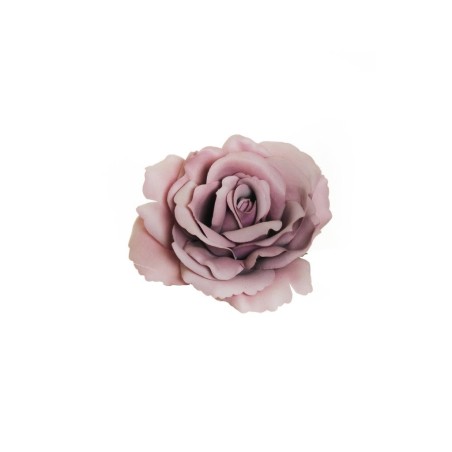 Lot de 48 - Tête artificielle de rose Queen, D. 12 cm - lilas 