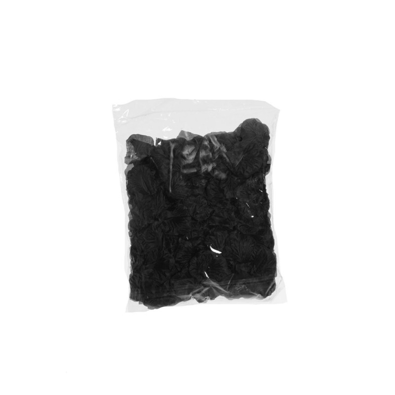 Lot de 48 - Pétales artificiels de roses (sachet de 300 pièces) - noir 