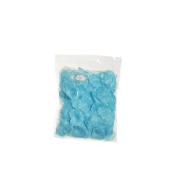 Lot de 48 - Pétales artificiels de roses (sachet de 300 pièces) - bleu clair 