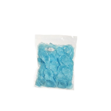 Lot de 48 - Pétales artificiels de roses (sachet de 300 pièces) - bleu clair 