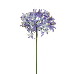 Lot de 12 - Agapanthe artificielle, 82 cm - violet 