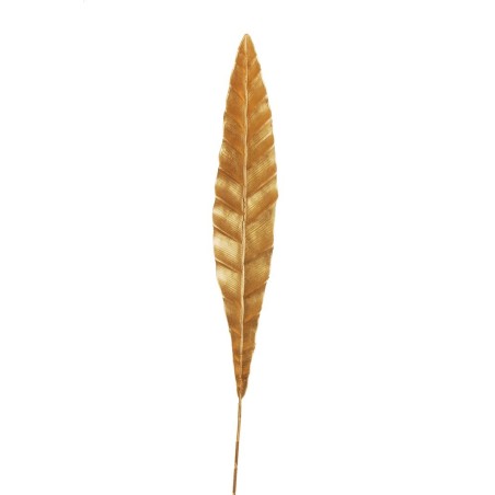 Lot de 24 - Feuille artificielle d'asplenium, 105 cm - or 