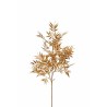 Lot de 24 - Tige artificielle de bambou métallisée, 68 cm - or 