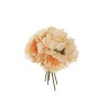 Lot de 12 - Bouquet artificiel de pivoines X6, 29 cm - écru 