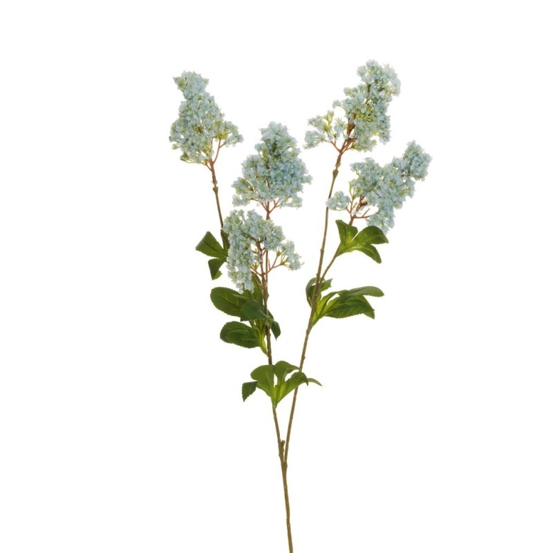 Lot de 12 - Tige artificielle de lilas X2, 73 cm - bleu clair 