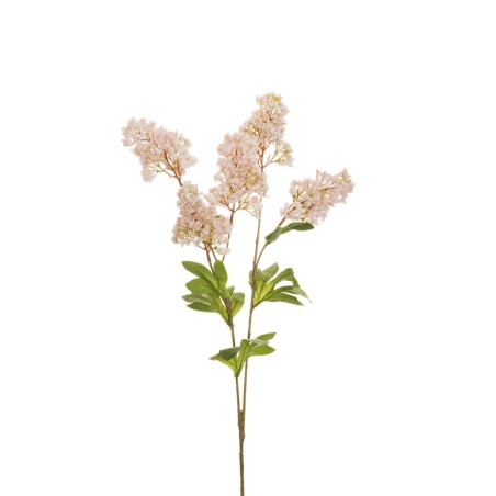Lot de 12 - Tige artificielle de lilas X2, 73 cm - rose clair 