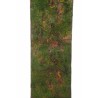 Lot de 12 - Tapis artificiel de mousse avec terreau, 150 x 35,5 cm - vert 