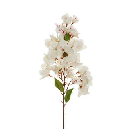 Lot de 80 - Tige artificielle de bougainvillier, 80 cm - blanc 