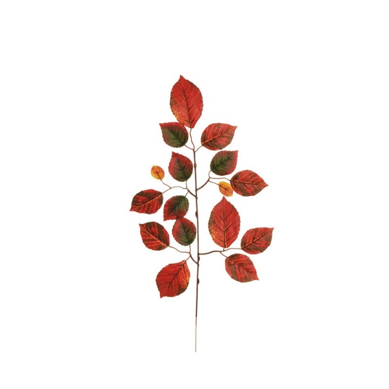 Lot de 144 - Branche unique artificielle de hêtre X16, 54 cm - orange foncé vert 