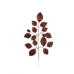 Lot de 144 - Branche unique artificielle de hêtre X16, 54 cm - bordeaux 