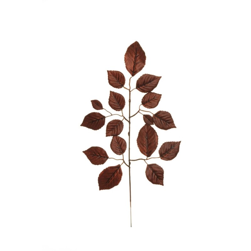 Lot de 144 - Branche unique artificielle de hêtre X16, 54 cm - bordeaux 