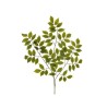 Lot de 48 - Tige artificielle de feuilles d'églantier X3, 67 cm - vert 