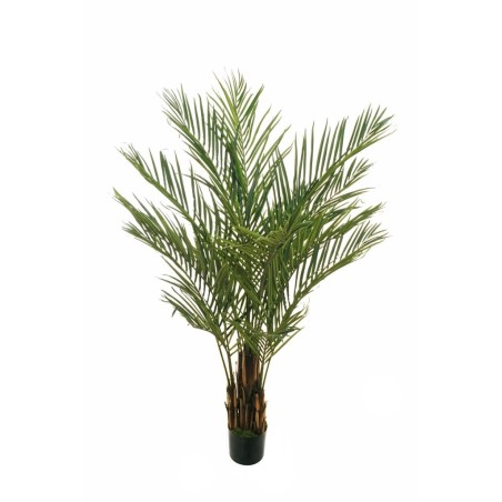 Lot de 2 - Palmier phœnix artificiel en pot, 180 cm - vert 