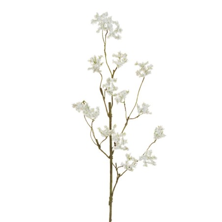 Lot de 12 - Branche artificielle de lilas sauvage, 92 cm - blanc 