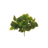 Lot de 15 - Buisson artificiel de pothos toucher réel X9, 32 cm - vert 