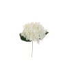 Lot de 36 - Pic artificiel d'hortensia pop corn, 26 cm - blanc 