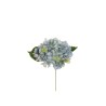 Lot de 36 - Pic artificiel d'hortensia pop corn, 26 cm - bleu clair 