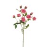 Lot de 24 - Tige artificielle de boutons de rose Viviane X3, 71 cm - rose vif 