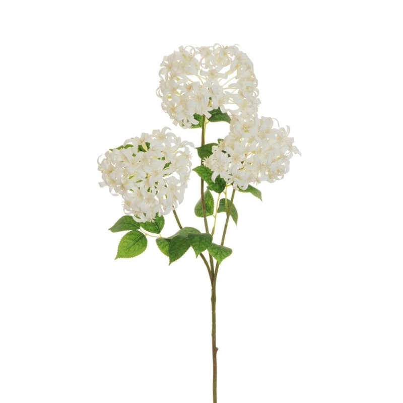 Lot de 18 - Tige artificielle d'épilobe X3, 79 cm - crème 