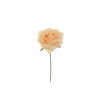Lot de 80 - Tête artificielle de rose Equateur, 21 cm - saumon 