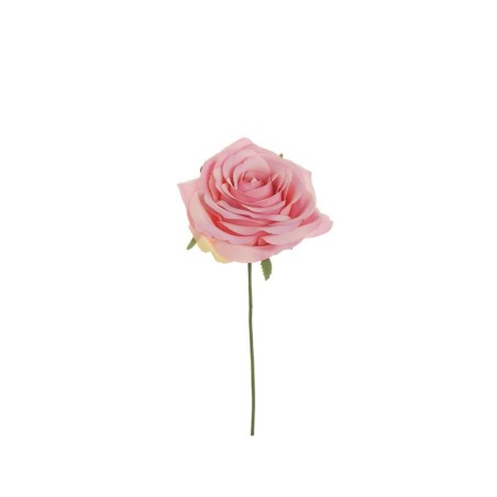 Lot de 80 - Tête artificielle de rose Equateur, 21 cm - mauve 