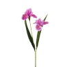 Lot de 36 - Tige artificielle d'iris X2, 53 cm - lilas 