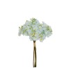 Lot de 12 - Bouquet artificiel de saponaire X4, 39 cm - bleu clair 
