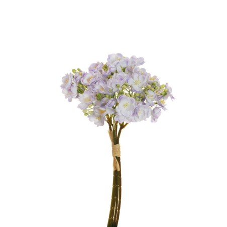 Lot de 12 - Bouquet artificiel de saponaire X4, 39 cm - lavande clair 