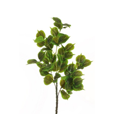 Lot de 18 - Buisson artificiel d'hortensia impression 3D toucher réel, 99 cm - vert 