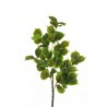 Lot de 18 - Buisson artificiel d'hortensia impression 3D toucher réel, 99 cm - vert 