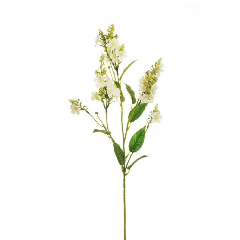 Lot de 24 - Tige artificielle de dittamo X4, 82 cm - blanc 