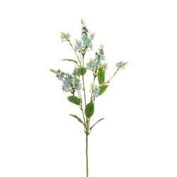 Lot de 24 - Tige artificielle de dittamo X4, 82 cm - bleu clair 
