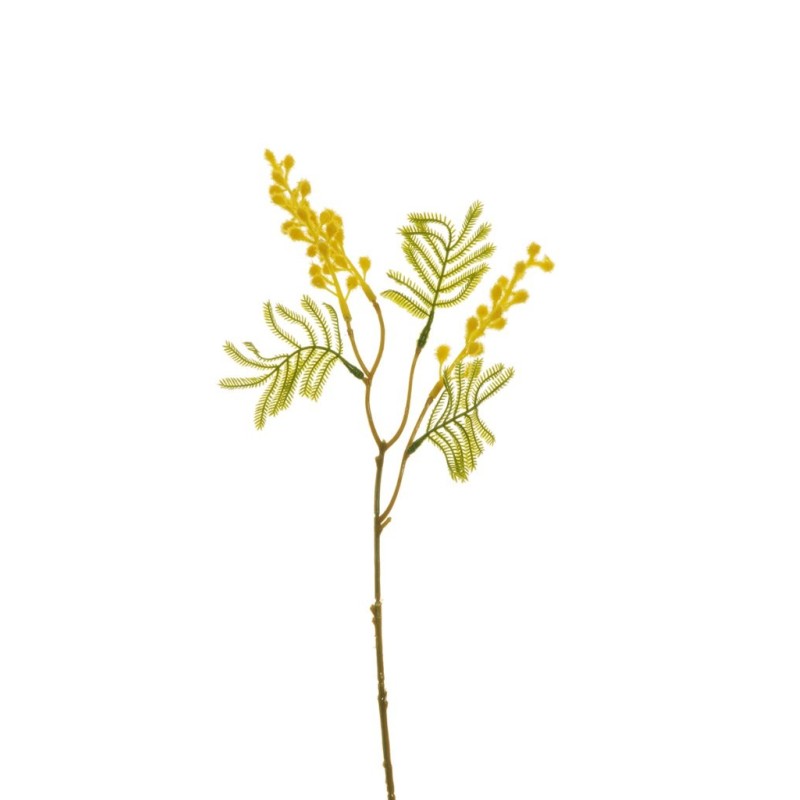 Lot de 120 - Pic artificiel de mimosa, 39 cm - jaune 