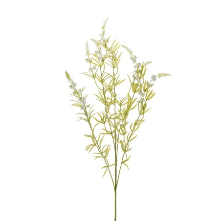 Lot de 24 - Tige artificielle de véronique X5, 96 cm - blanc 