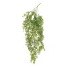 Lot de 12 - Buisson suspendu artificiel mini raisin X5, 87 cm - vert gris 
