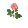Lot de 24 - Rose chou artificielle, 64 cm - rose vif 