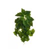 Lot de 12 - Buisson suspendu artificiel de caladium impression 3D toucher réel, 46 cm - vert 